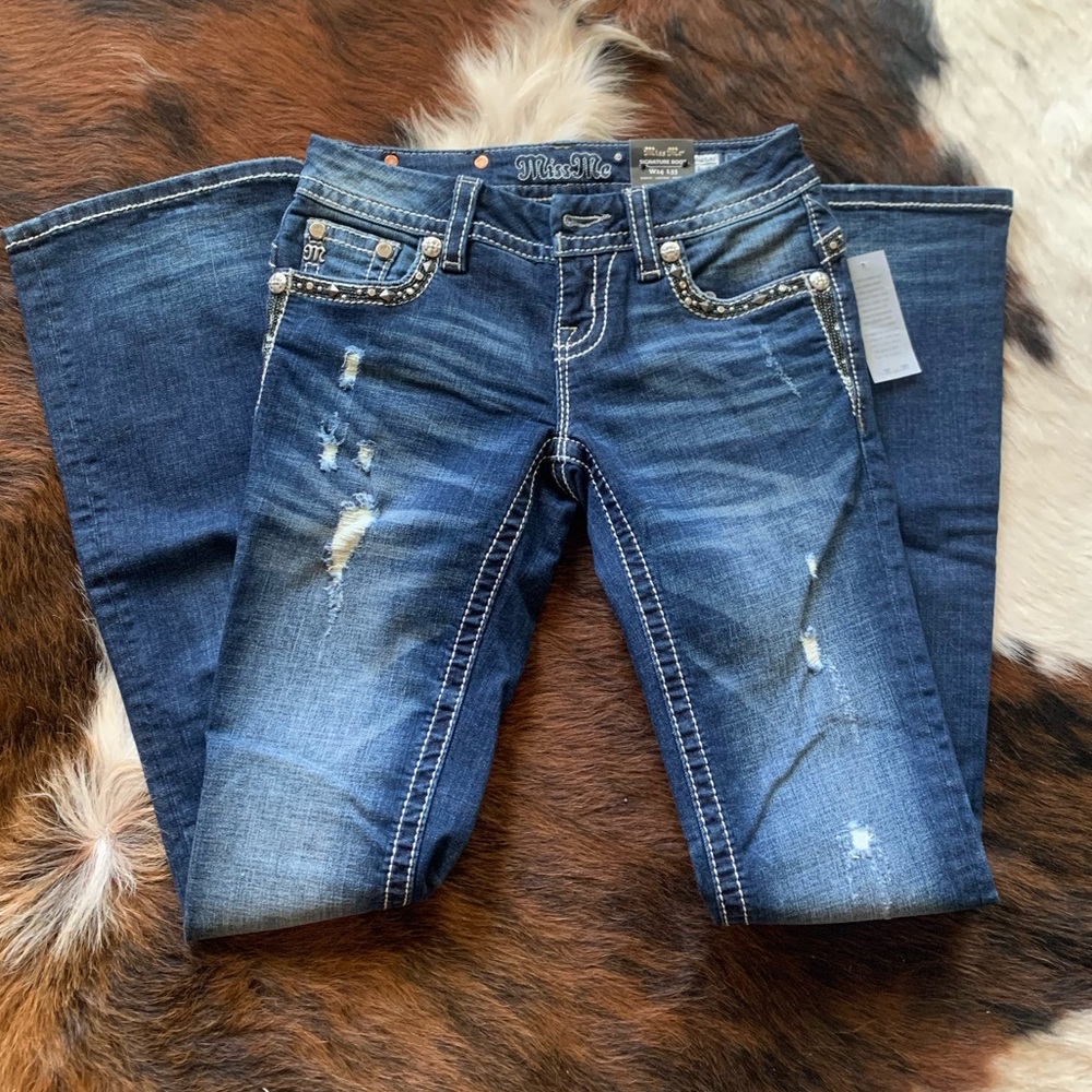 Miss me bootcut jeans size 24